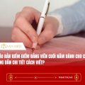 Hướng dẫn chi tiết cách viết các mẫu Bản kiểm điểm đảng viên cuối năm?