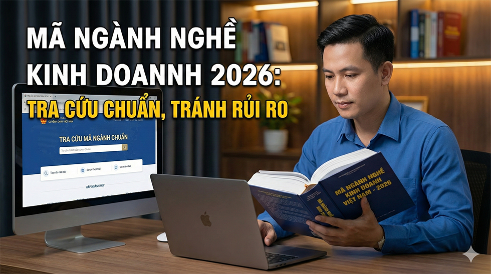 Mã Ngành nghề kinh doanh 2026: Tra cứu chuẩn, Tránh rủi ro