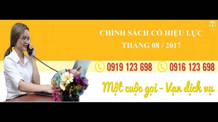 Bản tin pháp luật tháng 8.2017