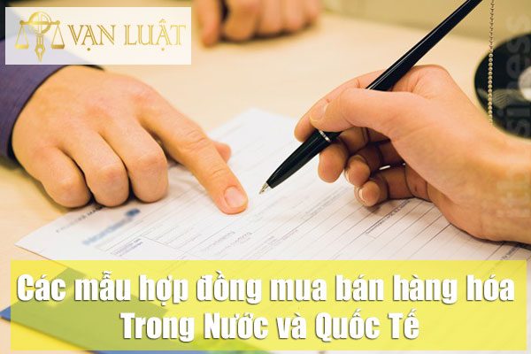 mẫu hợp đồng mua bán hàng hóa