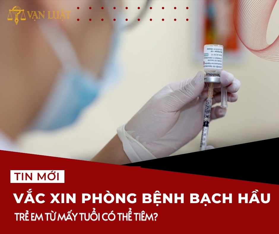 Vắc xin phòng bệnh bạch hầu: Trẻ em từ mấy tuổi có thể tiêm?