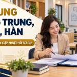 TTNN bổ sung tiếng Trung, Nhật, Hàn: Cần cập nhật hồ sơ gì?