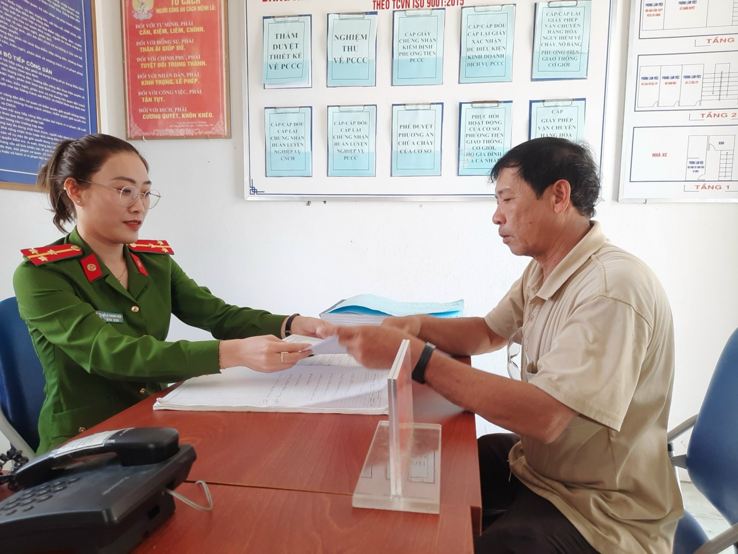 Cấp Chứng nhận huấn luyện nghiệp vụ phòng cháy và chữa cháy (thực hiện tại cấp trung ương)