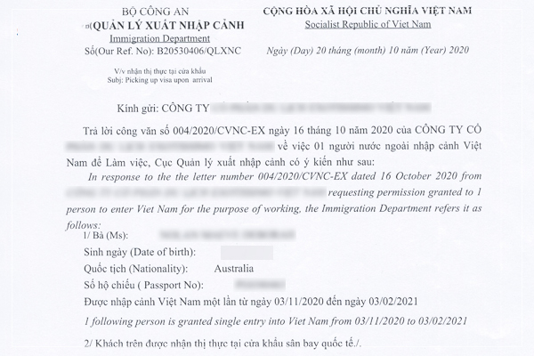 Cấp giấy chứng nhận về nước cho nạn nhân là công dân Việt Nam bị mua bán ra nước ngoài tại Công an cấp tỉnh