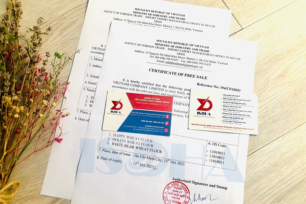 Cấp mới giấy chứng nhận lưu hành tự do (CFS) cho TTBYT nhóm A đã có số đăng ký lưu hành