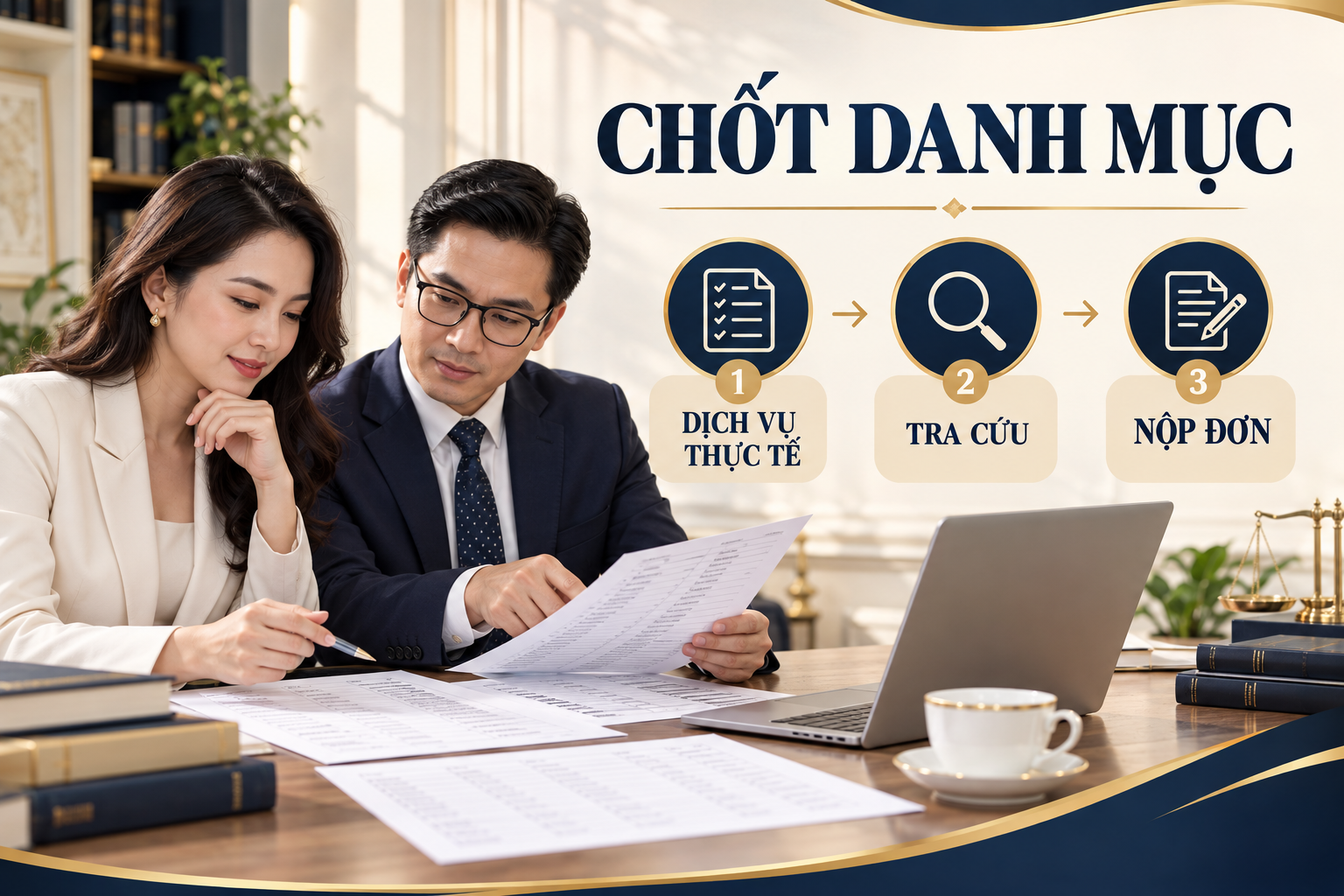 Quy trình xác định dịch vụ thực tế, tra cứu nhóm Nice và nộp đơn nhãn hiệu trung tâm ngoại ngữ