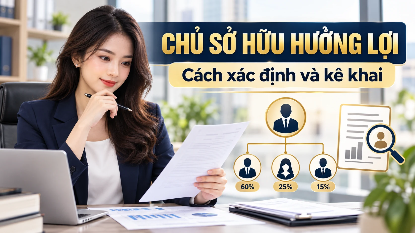 Chủ sở hữu hưởng lợi của doanh nghiệp và cách xác định, kê khai