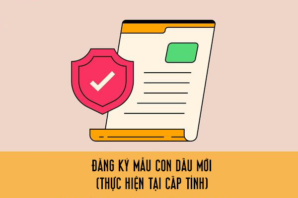 Đăng ký mẫu con dấu mới (thực hiện tại cấp tỉnh)