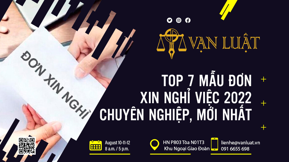 Đơn xin nghỉ việc, thôi việc chuyên nghiệp nhất hiện nay!