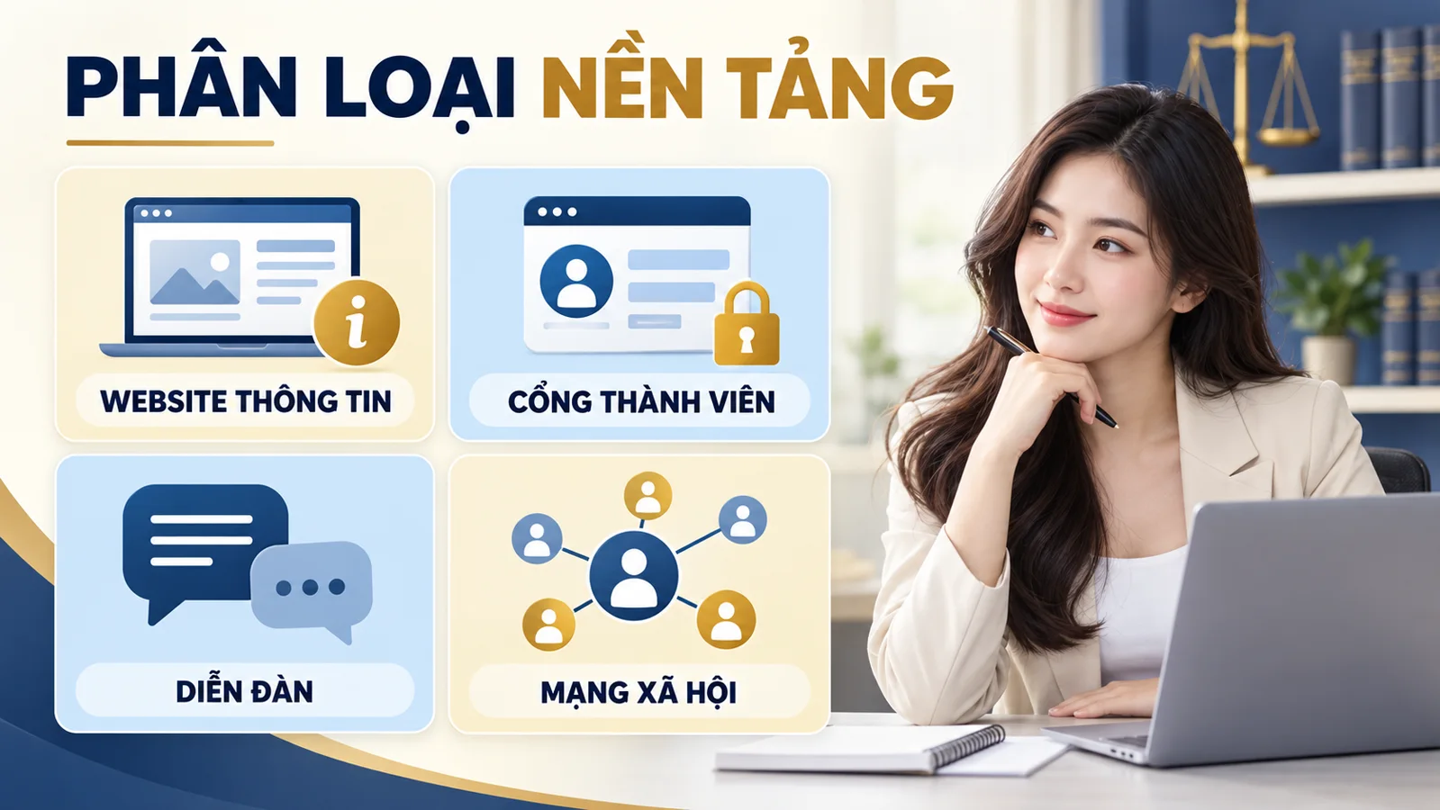 Phân loại diễn đàn cộng đồng trực tuyến và mạng xã hội