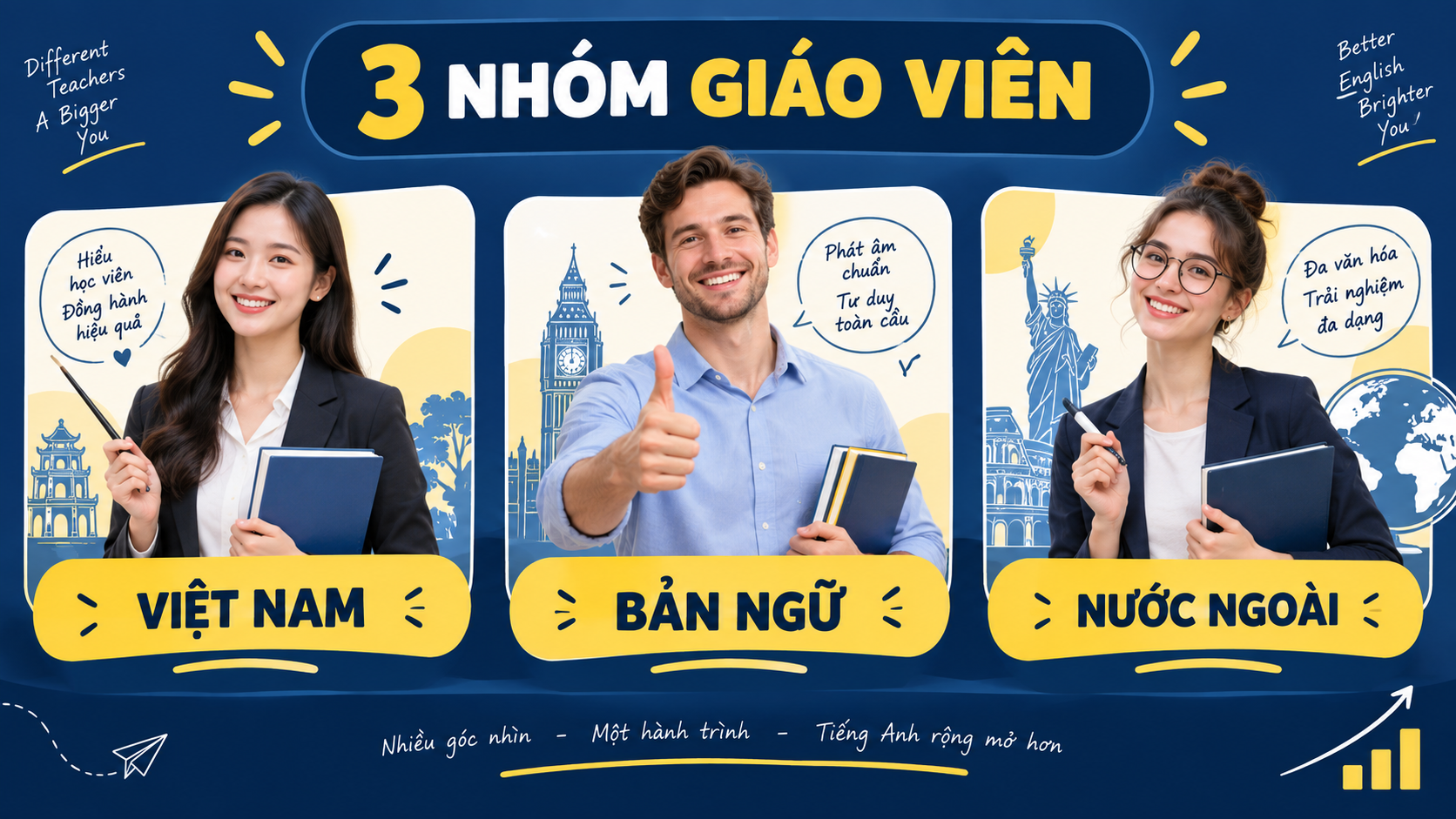 Phân loại hồ sơ giáo viên trung tâm ngoại ngữ