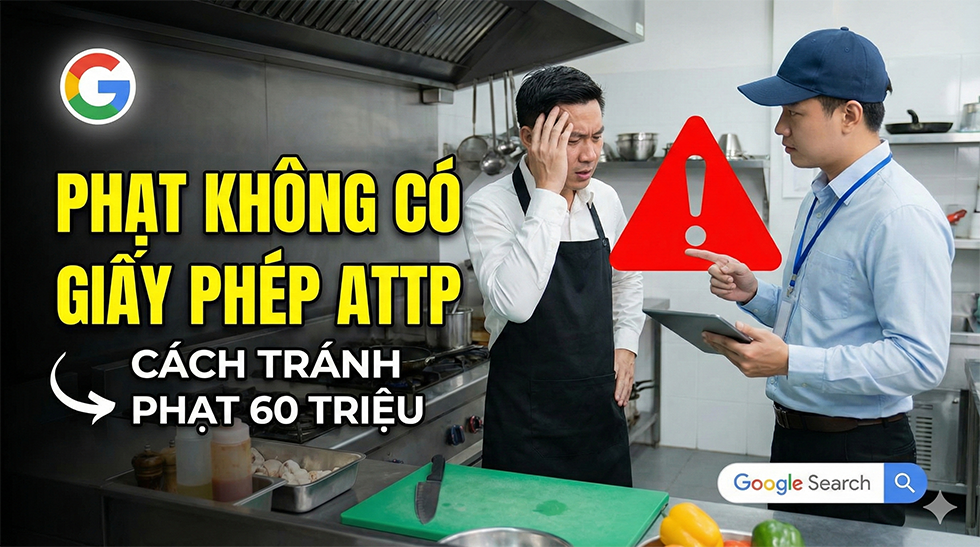 Phạt không có giấy phép ATTP: Cách tránh phạt 60 triệu