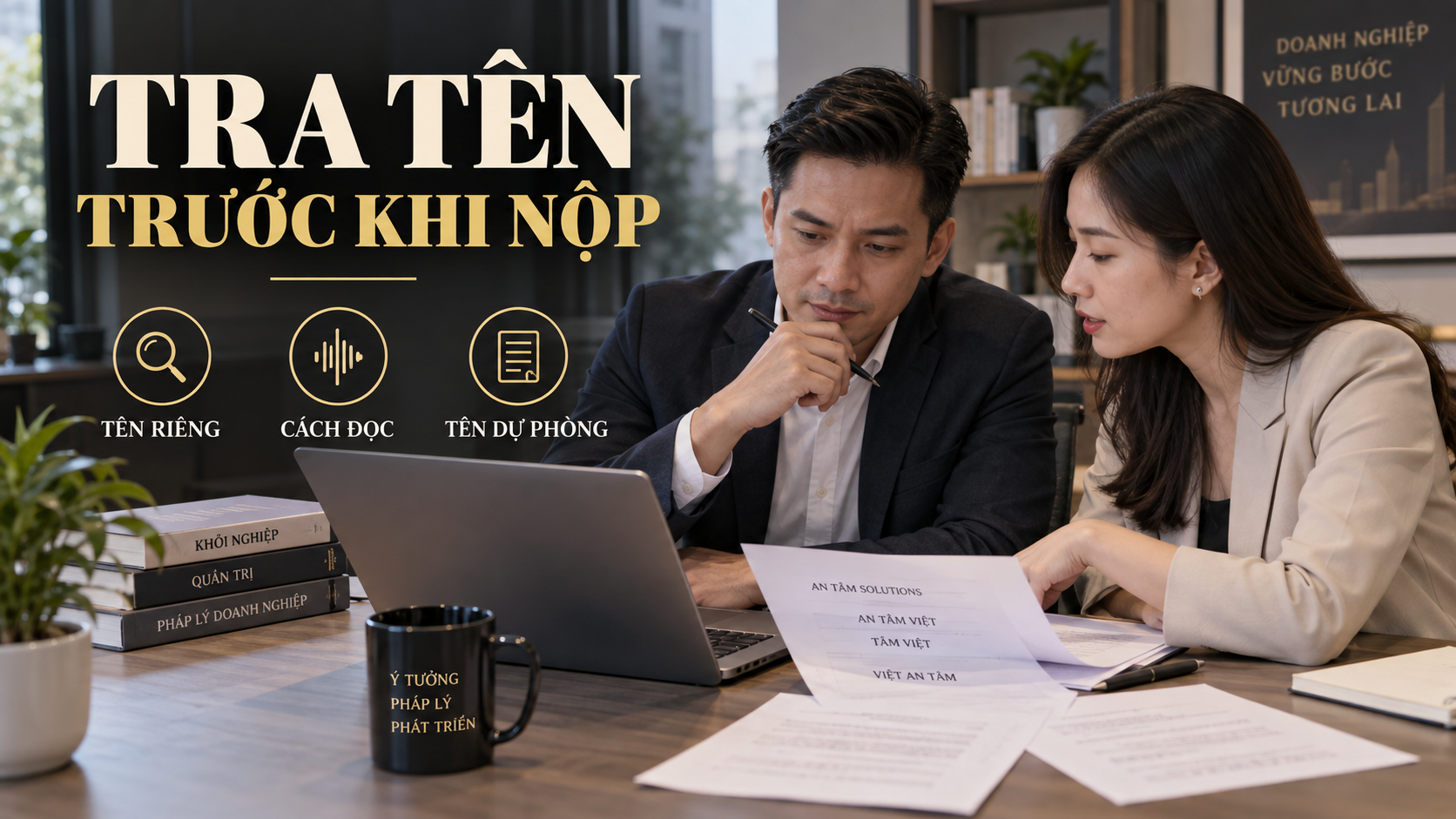 Tra cứu tên công ty dự kiến trên Cổng thông tin quốc gia về đăng ký doanh nghiệp