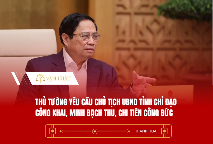 Thủ tướng yêu cầu Chủ tịch UBND tỉnh chỉ đạo công khai, minh bạch thu, chi tiền công đức