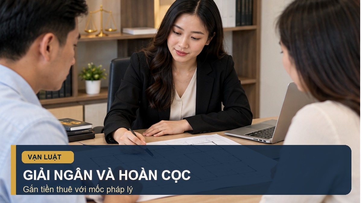 Luật sư rà soát sơ đồ và hợp đồng thuê địa điểm trung tâm ngoại ngữ