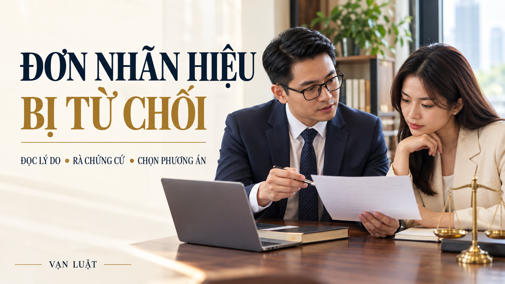 Tư vấn đơn đăng ký nhãn hiệu bị từ chối